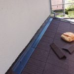 東大和市にて屋根修理(葺き替え)　～下屋根～