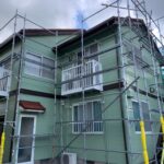 町田市にてアパートの屋根修理と外壁塗装