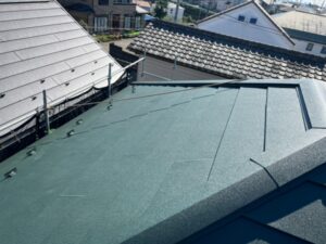 相模原市南区にて屋根修理施工後