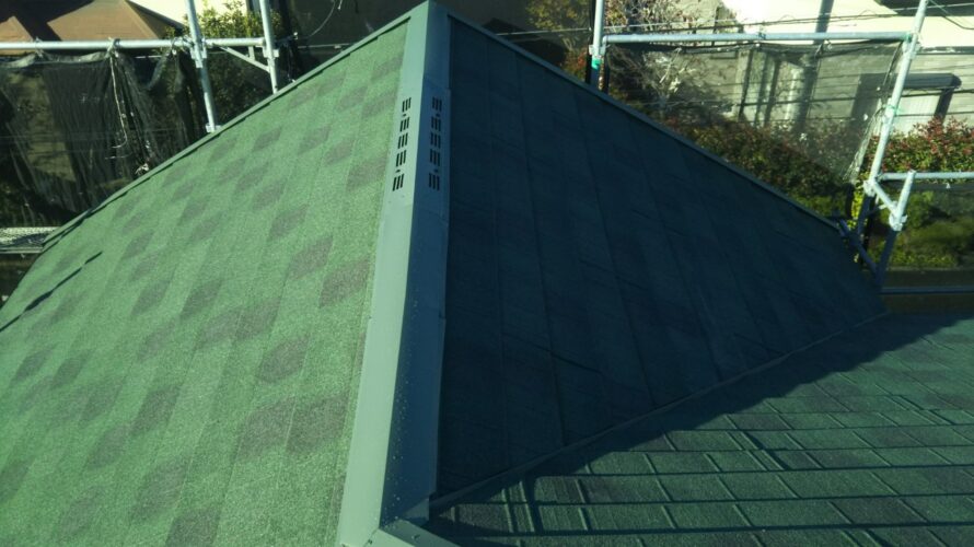 町田市にて屋根修理〈カバー工法〉
