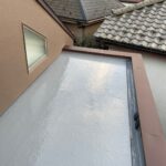 東京都町田市にて雨漏り修理・防水工事〈屋上笠木からの雨漏り〉