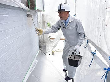 山田工芸は屋根修理・雨漏り修理以外に、外壁塗装にも対応可能
